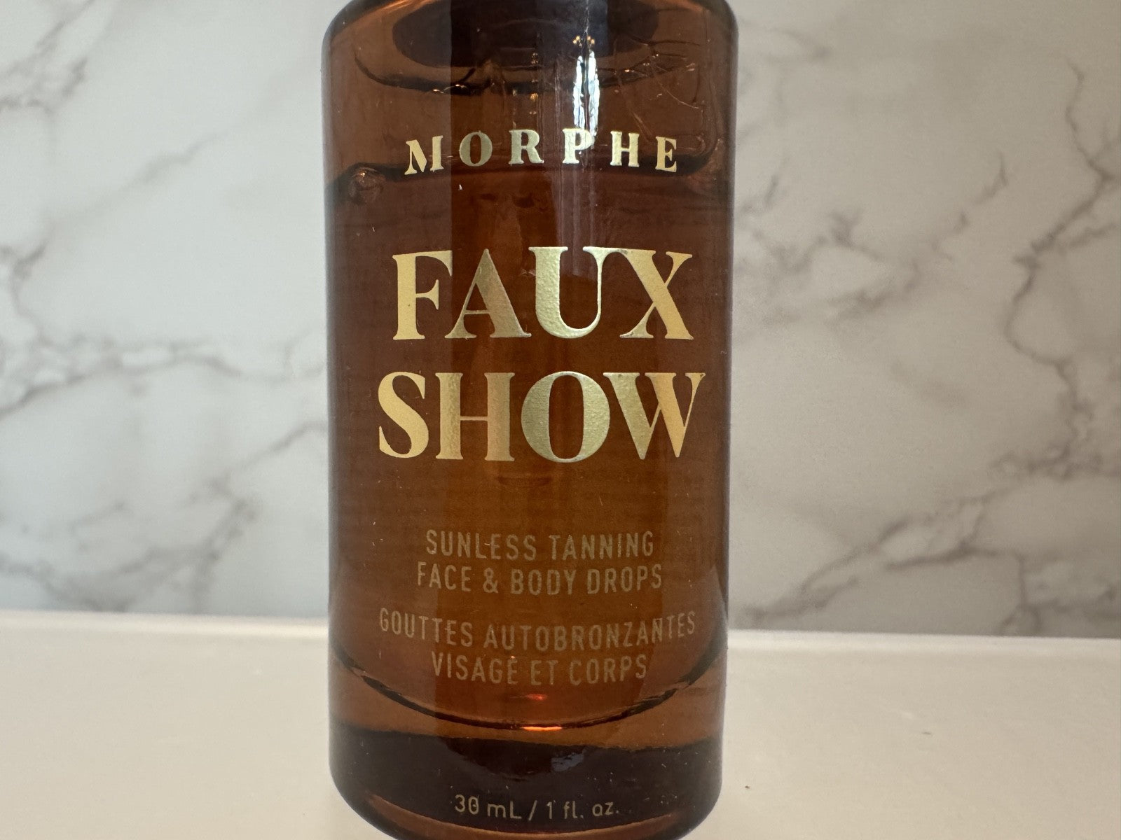 Morphe Faux Show Sunless Tanning Face & Body Drops 30ml, Brand New in Box
