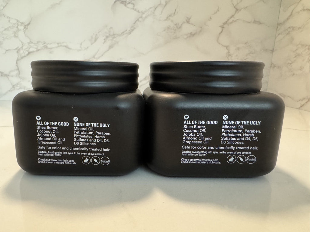 2pk TWIST Sunday Feels Deeply Hydrating Hair Mask 8.5oz Extra Moisture for Curls