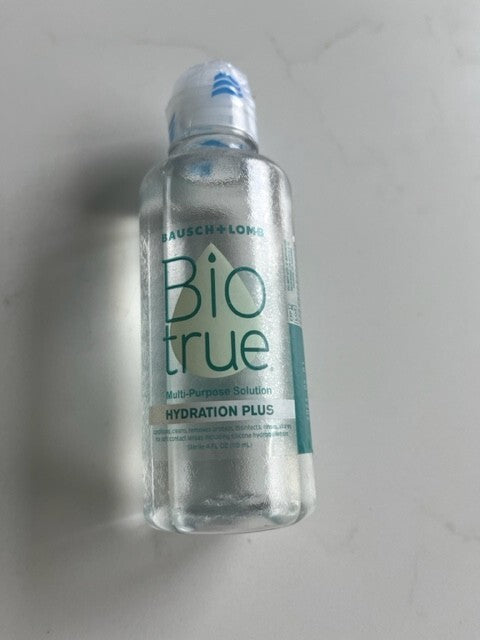 BIO TRUE Hydration Plus Bausch+Lomb Multi-Purpose Solution 4oz SEALED 05/24