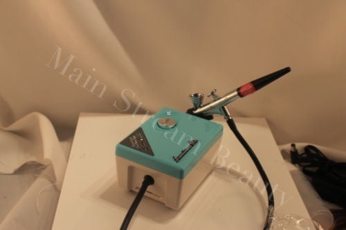Luminess Air Airbrush Makeup Legend Aqua System&Pink Tip No Drip Stylus 5pc Fair