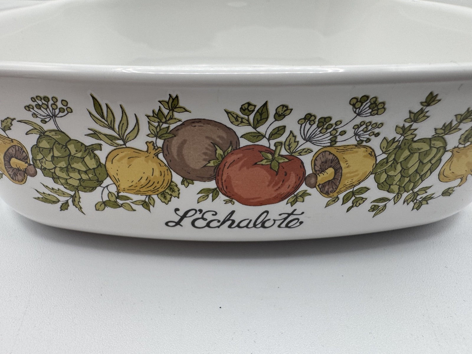 2pc Vintage Corning Ware Marjolaine Oven, Microwave Safe Cooking Set, Pre-owned
