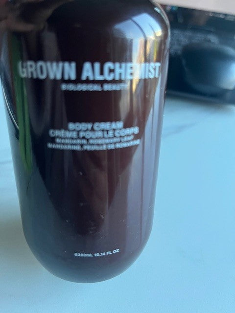 Grown Alchemist Biological Beauty Body Cream 10.4 oz Nourish Dry Skin New SEALED