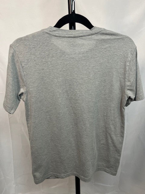 Youth Boys Tommy Hilfiger Cotton T-Shirt Size Medium 12/14 Gray Pre-owned
