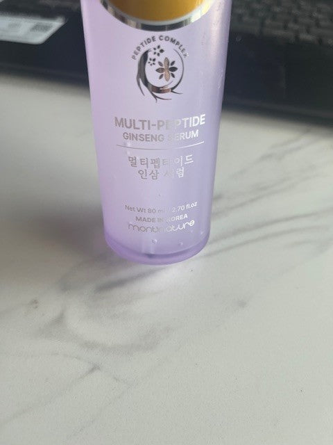 Montnature Korean Multi-Peptide Ginseng Serum Firming& Moisturizing Korea SEALED