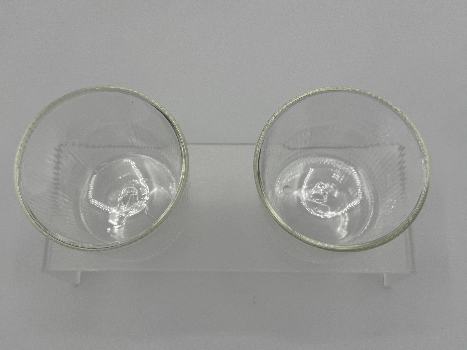 Home & Honey 2pc Espresso Cups 5.4oz, Double Wall Borosilicate Glass NIB