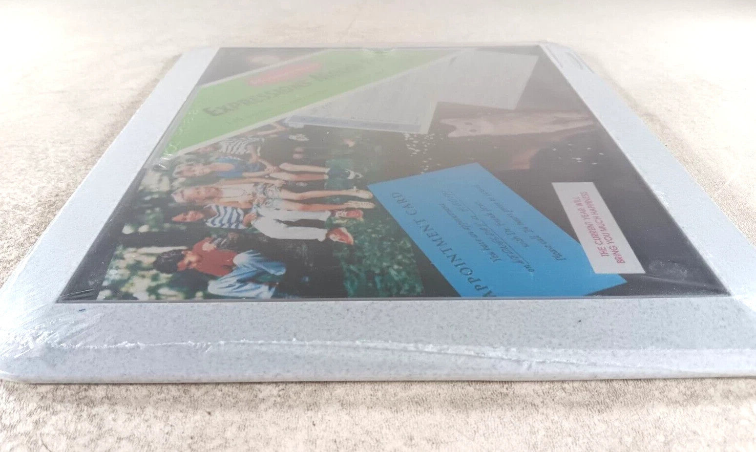 Rubbermaid Expressions Mouse Pad, Holds 8x10 Photo, Hard Plastic Non-slip SEALED