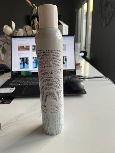 NAVY Haircare Skipper Flexible Volumizing Hair Spray 10 oz Vegan Friendly NEW
