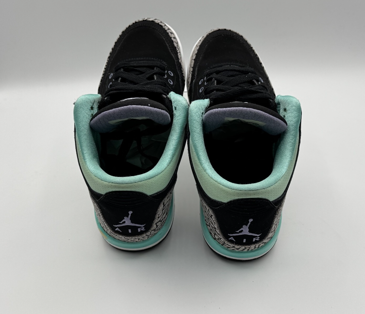 Nike Air Jordan 3 III Retro kids sneakers GG “Black Mint” 2014 Size 5.5 youth
