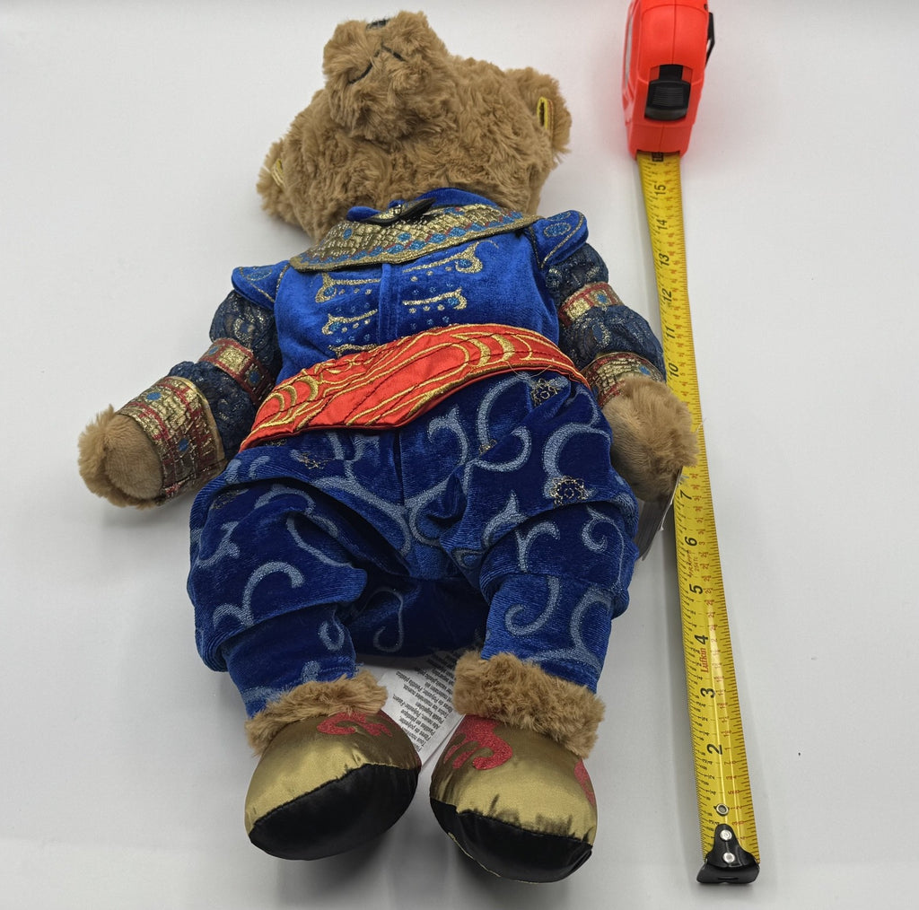 Disney ALADDIN The Broadway Musical Genie Soft Plush 16” Bear, Brown, NWT
