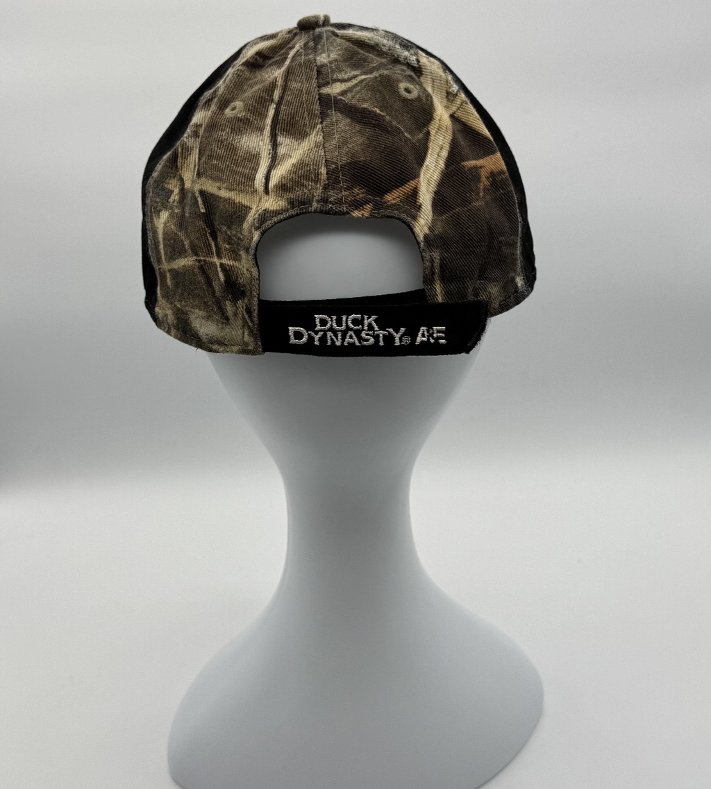 Duck Dynasty Adjustable Baseball Hunting Hat Cap Rednecks to Riches Black Camo