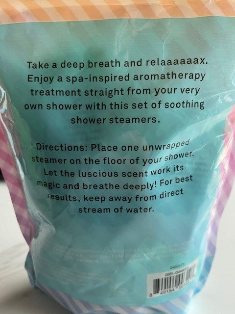Energizing Shower Spa Eucalyptus Shower Steamers by Bliss 12ct tablets,Relax NIB