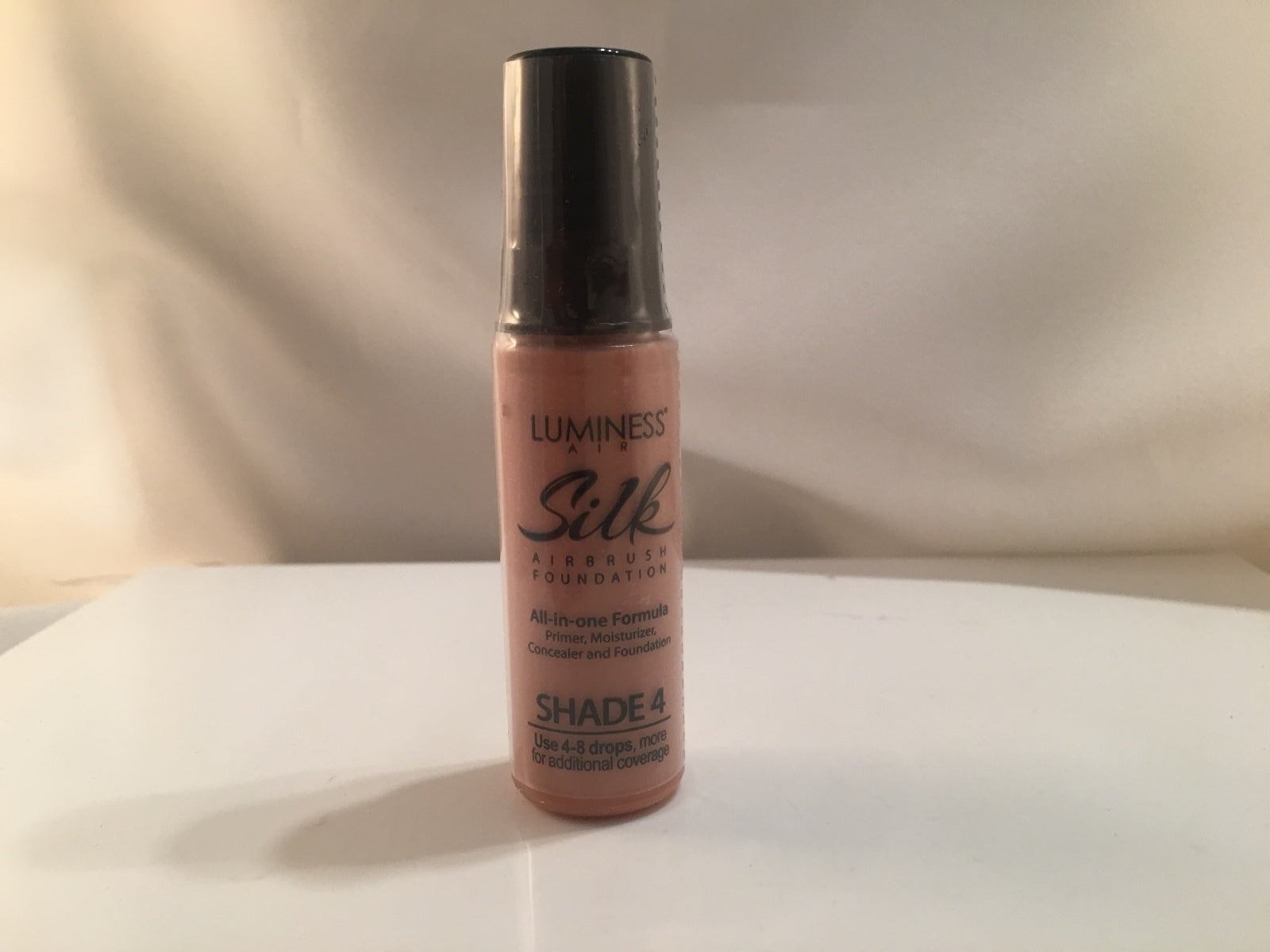 New Luminess Air/Stream Airbrush Makeup Silk Shade 4 Foundation .55oz Free Ship