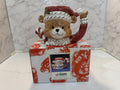 Vintage 1994 Omnibus Christmas Teddy Bear Mug Large, Gift for Christmas NIB