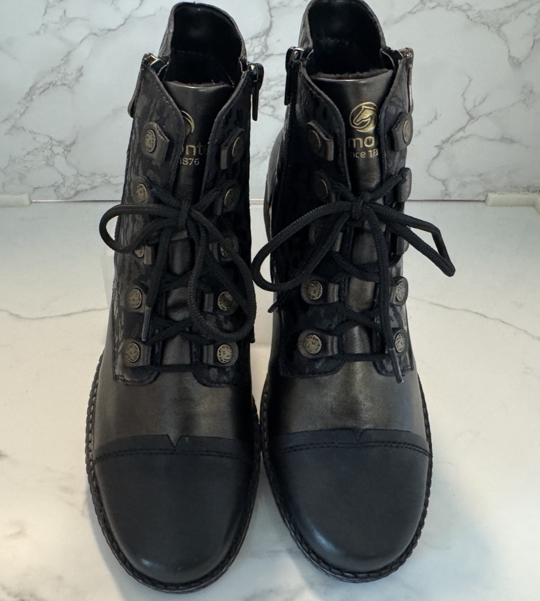 Remonte Rieker Chandra 91 Combat Boots Clark Collection Size 42, Pre-owned, Exce