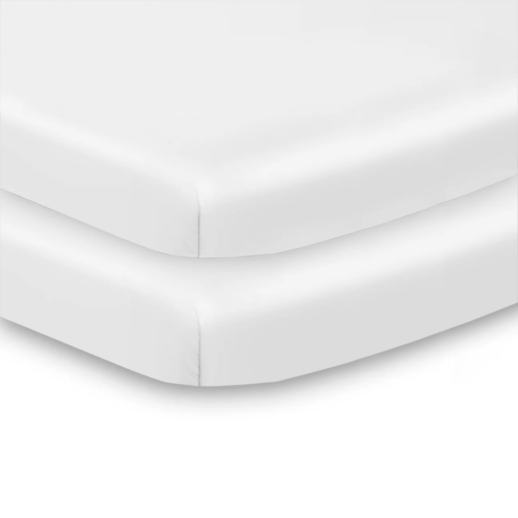 Breathable Baby All-in-One Fitted Sheet &Waterproof Mattress Cover 2 Pack Sealed