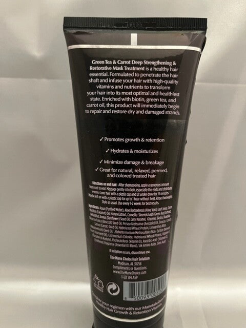 The Mane Choice Deep Strengthening & Restoration Mask Treatment All hair 8 oz