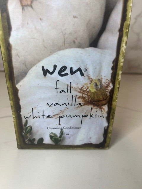 Wen Chaz Dean Fall Vanilla White Pumpkin Cleansing Conditioner 16oz w/Pump, NIB