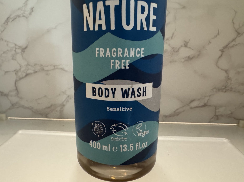 FAITH IN NATURE Body Wash Fragrance Free, Sensitive, 13.5 fl oz, Damaged Cap