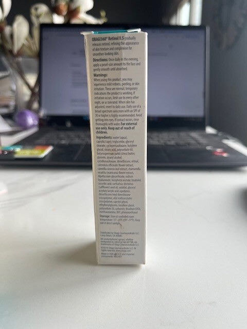 OBAGI Medical Obagi360 Retinol 0.5 Cream 1 oz Smooth Skin Texture SEALED NIB