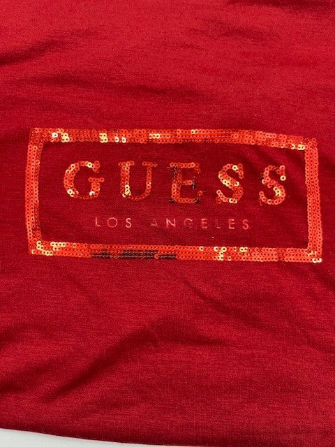 Guess Women's Vinous Pullover Long Sleeve Size Large, Color  Vinous, NWT