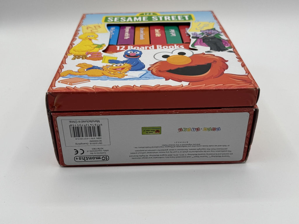 Sesame Street 12 Board Books, Pre School, Toddler, Pre-owned,Excellent condition