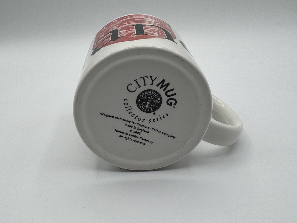 Starbucks England UK City Mug Collector Series Cup 2002, Vintage, Pre-owned