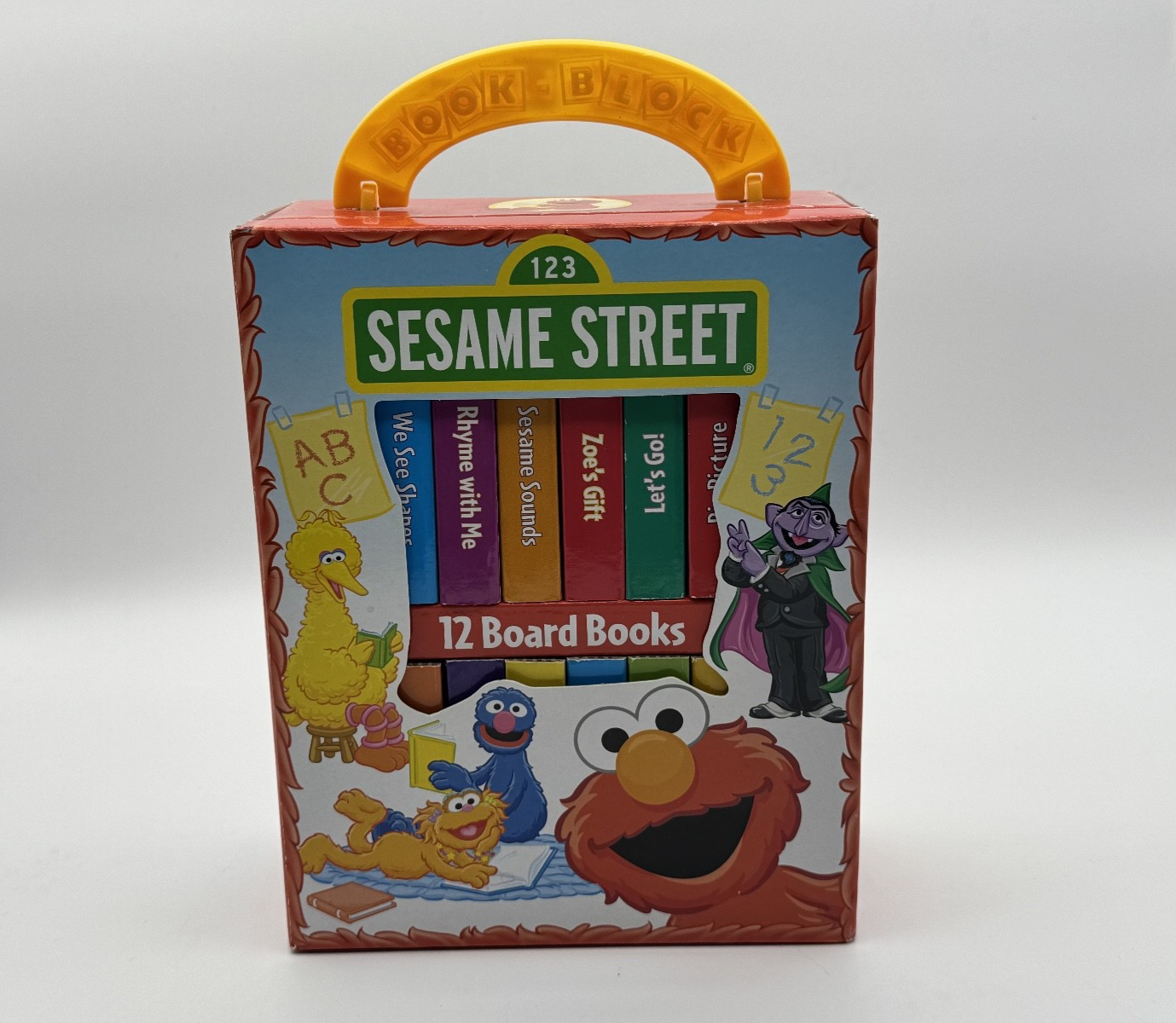Sesame Street 12 Board Books, Pre School, Toddler, Pre-owned,Excellent condition