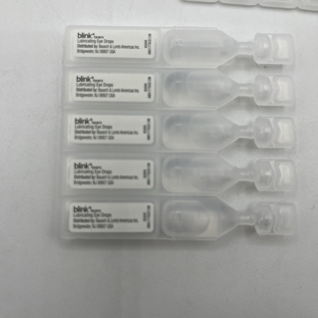 Bausch + Lomb Blink Tears Dry Eye Lubricating Eye Drop Mild-Moderate 25 Vial NIB