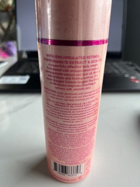 KOPARI Ultra Renewal Retinol Body Cream Pomegranate Extract & Acai Oil 4.7oz New