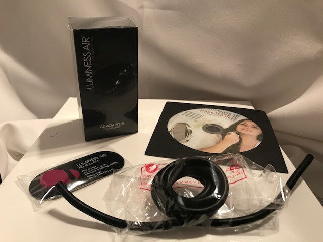Luminess Air Airbrush ICON Makeup System No drip Stylus 3pc Med Kit & Brow Kit 
