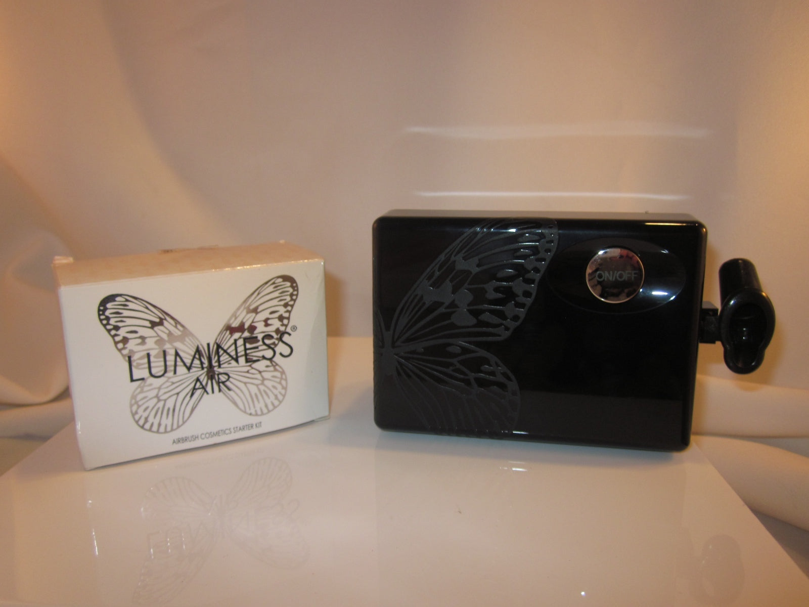 Luminess Air Airbrush makeup system 3 Speed PRO Compressor upgrade w/AC ADAPTER