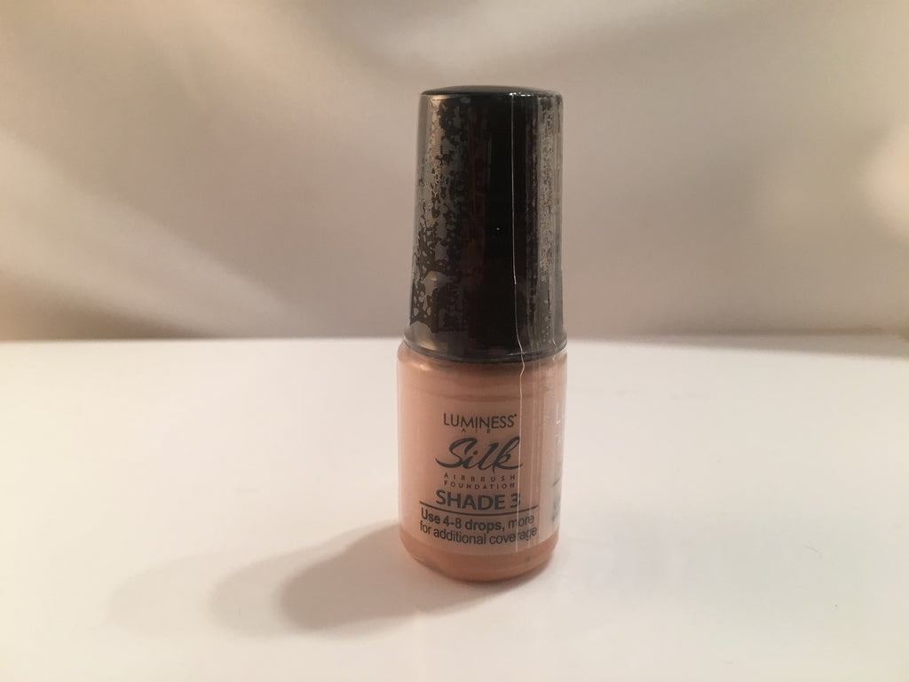 New Luminess Air/Stream Airbrush Makeup Silk Shade 3 Foundation .25oz Free Ship