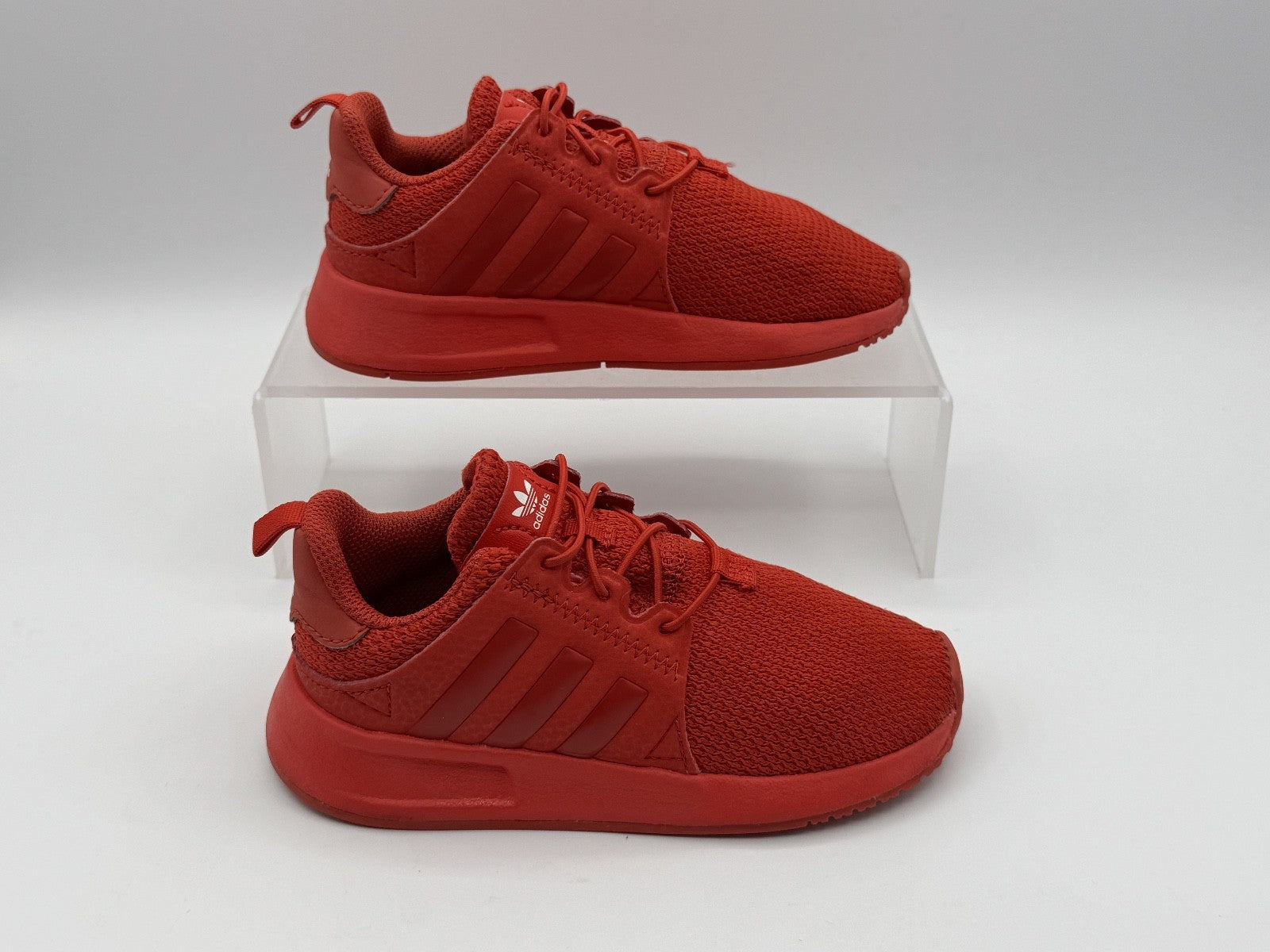 Adidas Originals X_PLR J Kids Shoe Red Sneaker Sz.9K UNISEX Boy/Girl, PRE-OWNED