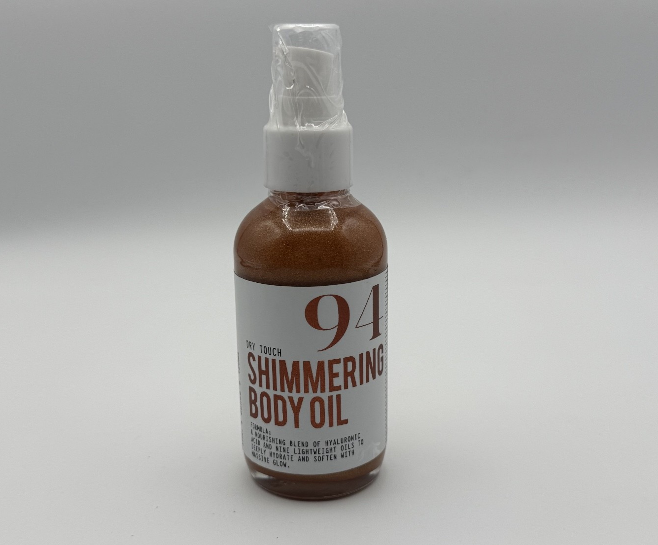 MIIM.MIIC Compound 94 Dry Touch Shimmering Body Oil, Vanilla Blend, 4oz New