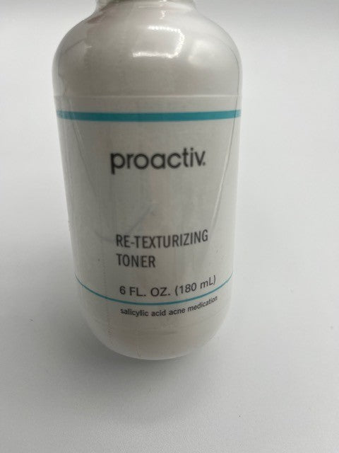 Proactiv Re-texturizing Toner Salicylic Acid Acne 6oz EXP 03/2026 NEW SEALED