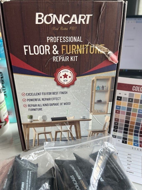 BONCART Wood Restore Pro Professional Floor & Furniture Repair Kit -13 piece set