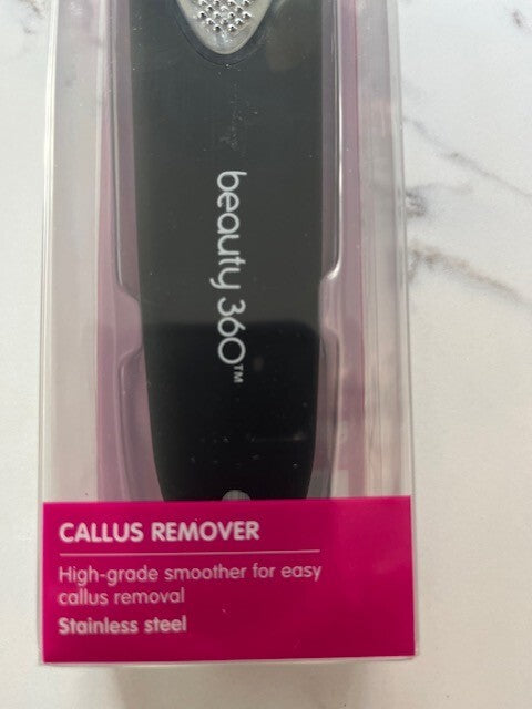 New Beauty 360 Salon CALLUS REMOVER Stainless Steel Pedicure Foot Tool Exfoliate