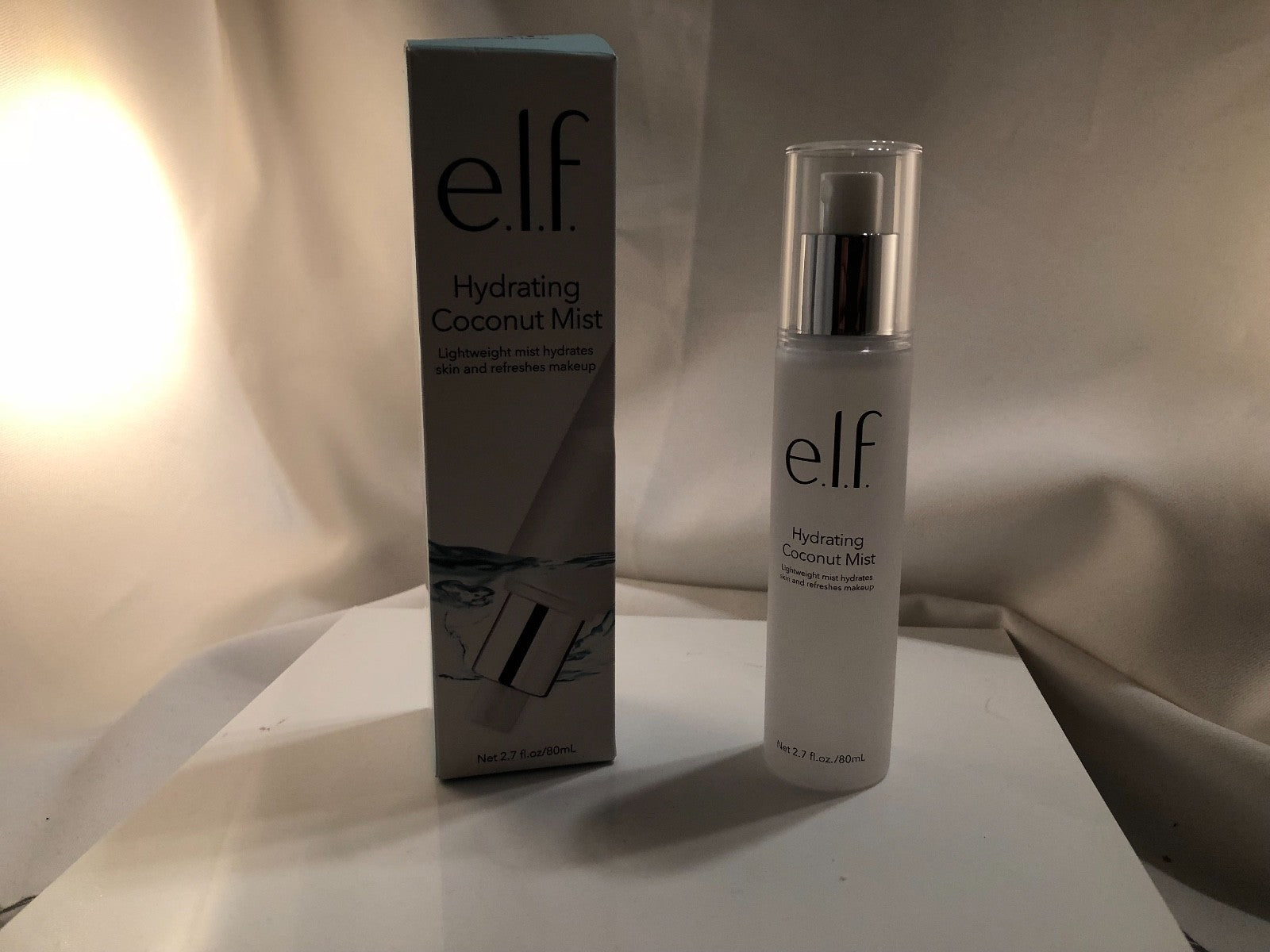 NEW ELF Makeup Mist & Set Setting Spray Clear & Hydrating Coconut Mist