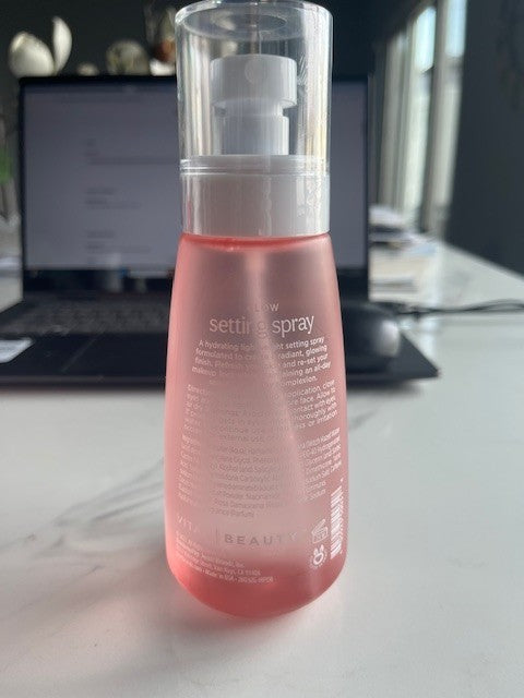 Vital Beauty Glow Setting Spray Rose Water Hyaluronic Acid 8 fl oz New & Sealed 