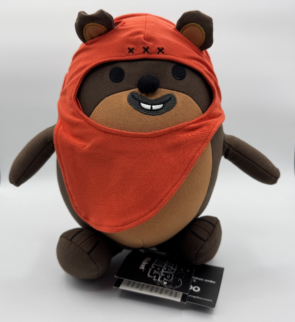Yogibo Mates Wicket the Ewok 13" Plush Star Wars Disney EPS Microbeads Stuffy