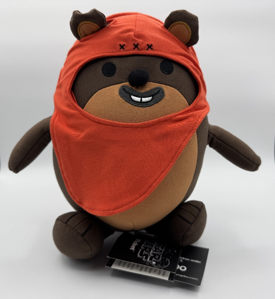 Yogibo Mates Wicket the Ewok 13" Plush Star Wars Disney EPS Microbeads Stuffy