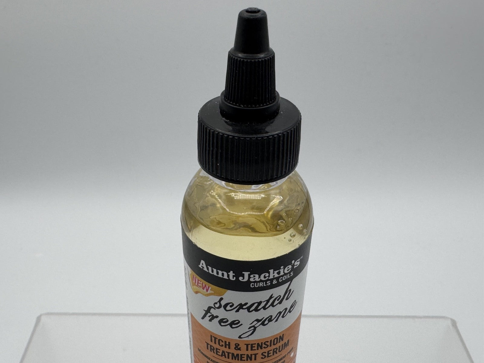 Aunt Jackie's Curls & Coils Scratch Free Zone Itch & Tension Treatment, NEW