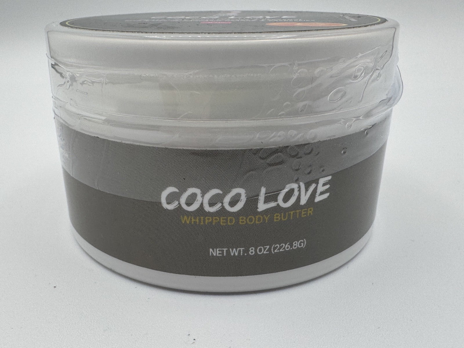 Coco Love Whipped Body Butter Peaches & Bergamot 8 oz Vegan Nourishing Skin NEW