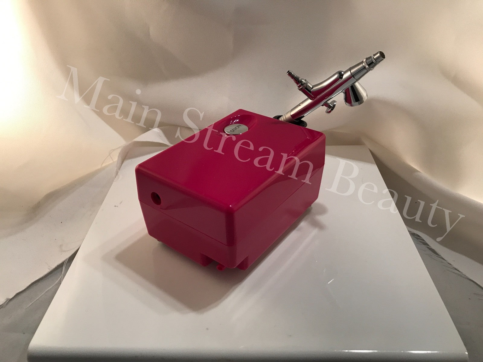 Airbrush Beauty Pink Pro 3 speed Airbrush System w/5 Sample of Luminess makeup 