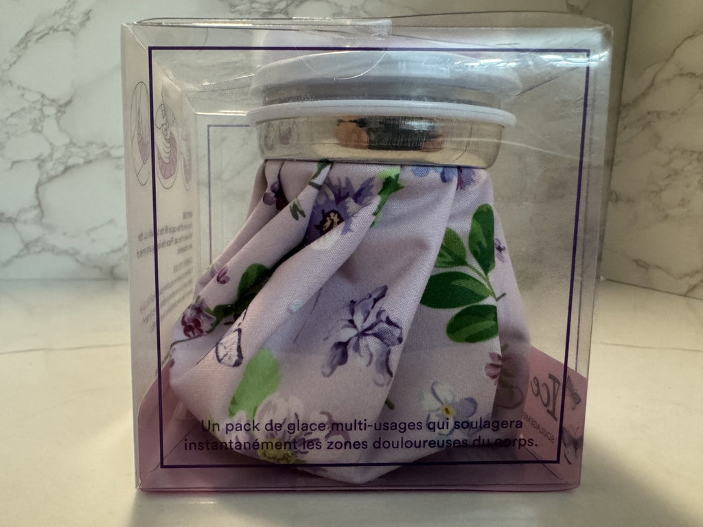 Lindo Small Ice Bag Temporary Relief for Cold Therapy, Purple, Body Aches NIB