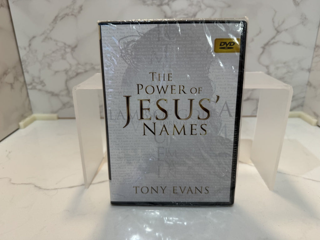 Tony Evans 3pc Religious Set  Brand New Sealed, Power & Encountering Jesus' Name