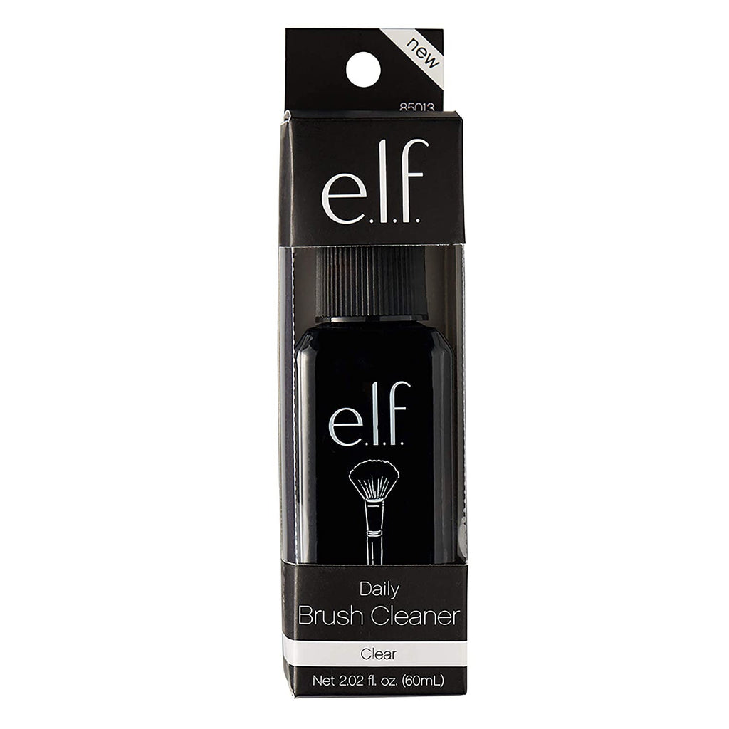 e.l.f. Daily Brush Cleaner, 2.02 Ounce Clear 2.02 Fl Oz NIB
