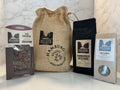 German 3 Piece Holidays Gift Set, Chocolate Coffee and Spices New in Gift Sack
