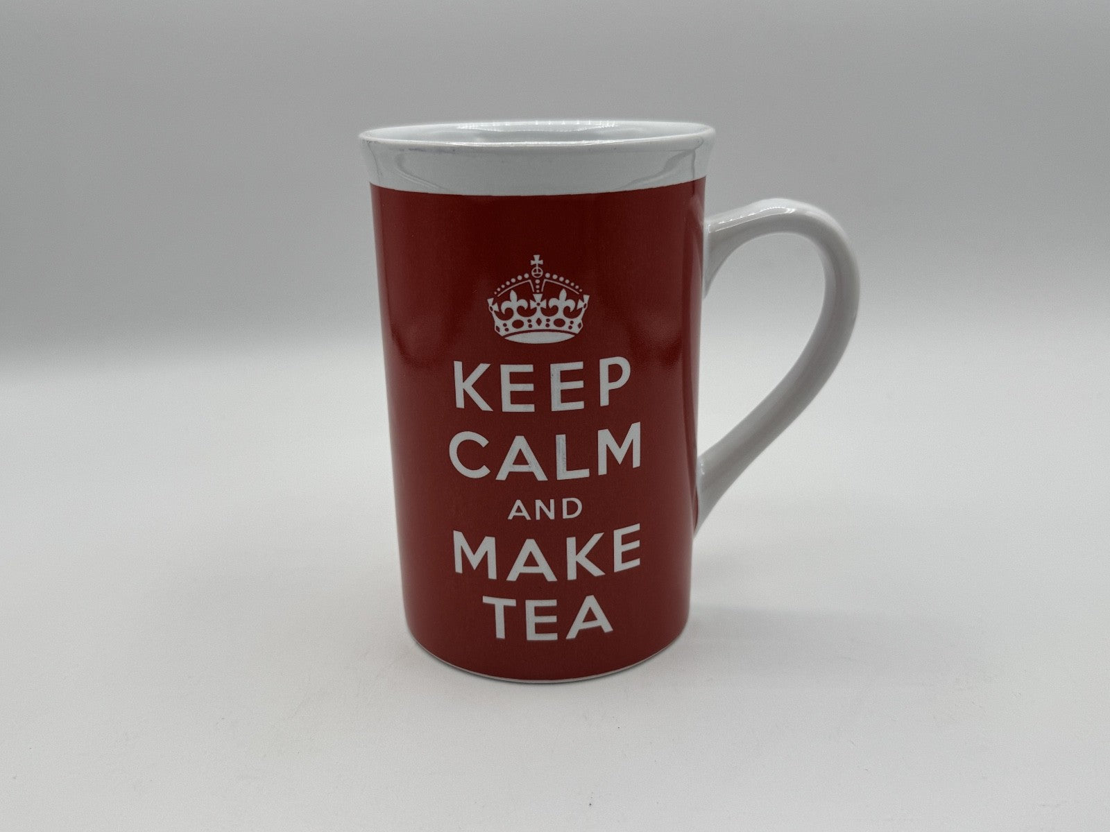 2pc.-Keep Calm and Make Tea & Call Mom by Bay Island 5" , 12 oz Tea Cup, NEW