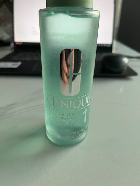 Clinique Clarifying Lotion # 1 for Dry to Very Dry Facial  Skin 6.7oz/200ml NEW